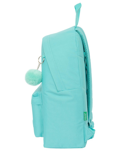 imagem de Mochila Escolar Benetton Letter Verde 33 x 42 x 15 cm3