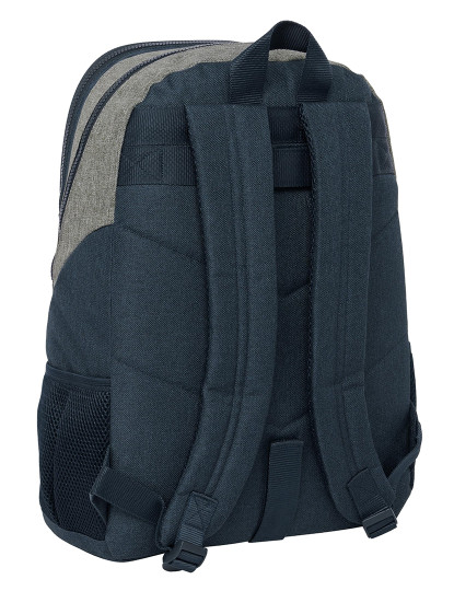 imagem de Mochila Escolar Kappa Dark navy Gris Azul marino 32 x 44 x 16 cm2