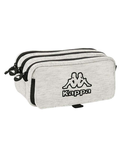 imagem de Portatodo Triple Kappa Cinza malha Gris (21,5 x 10 x 8 cm)1