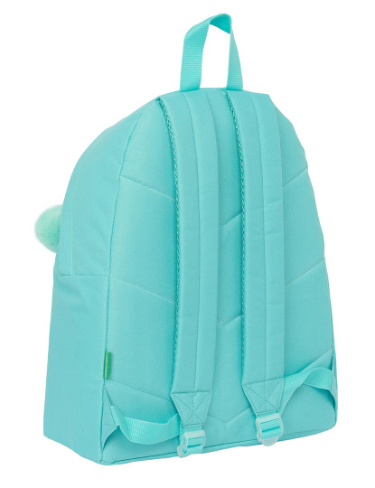 imagem de Mochila Escolar Benetton Letter Verde 33 x 42 x 15 cm2