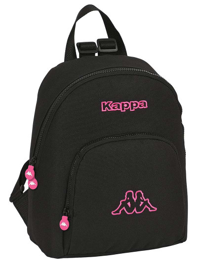 imagem de Mochila Casual Kappa Preto e Rosa Negro 13 L1