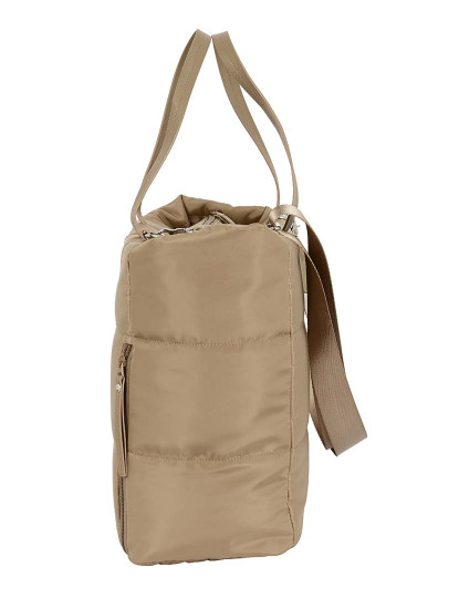 imagem de BOLSA COM BOLSO PARA PORTÁTIL 14.1'' MOOS CAPSULA ACOLCHOADA CAMEL6