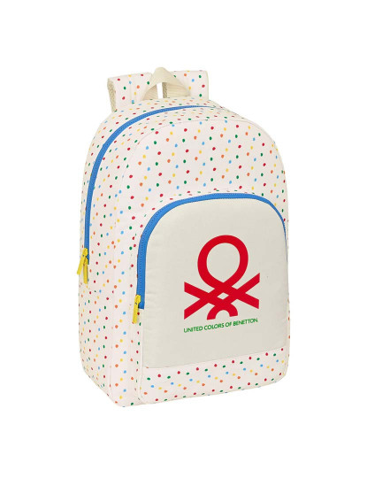 imagem de Mochila Escolar Benetton Topitos (30 x 46 x 14 cm)1