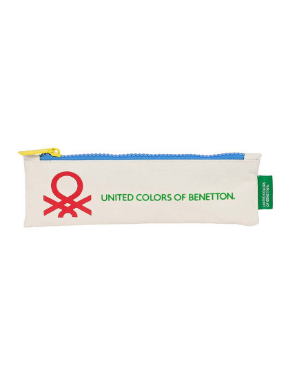 imagem de Estuche Escolar Benetton Topitos Blanco (20 x 6 x 1 cm)1