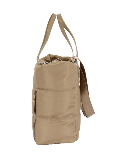 imagem de BOLSA COM BOLSO PARA PORTÁTIL 14.1'' MOOS CAPSULA ACOLCHOADA CAMEL3