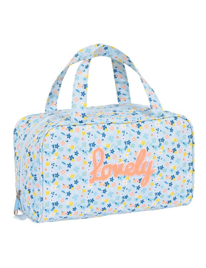 imagem de Bolsa Escolar Moos Lovely Azul Claro (31 x 14 x 19 cm)1