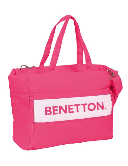 imagem de Pasta para laptop Benetton Raspberry Fuchsia (54 x 31 x 17 cm)1