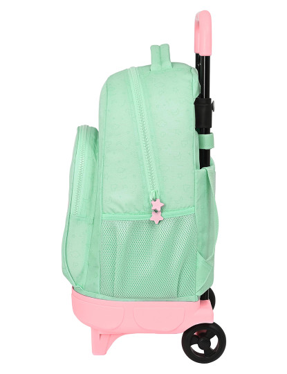 imagem de Mochila Escolar com Rodas BlackFit8 Moon Verde 33 x 45 x 22 cm3