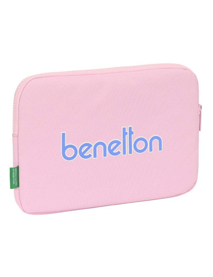 imagem de Funda para Portátil Benetton Pink Rosa (31 x 23 x 2 cm)3