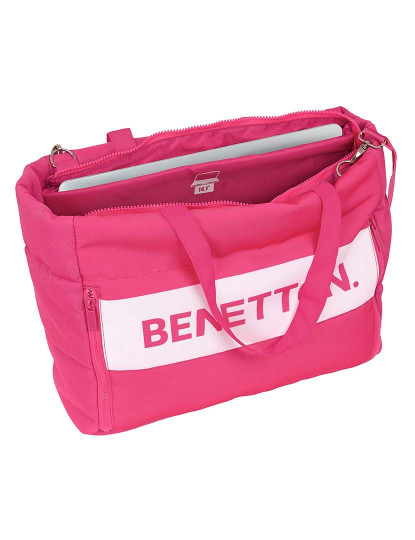 imagem de Pasta para laptop Benetton Raspberry Fuchsia (54 x 31 x 17 cm)5