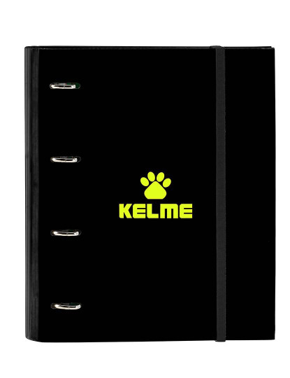 imagem de Pasta de argolas Kelme Jungle Preto Cinzento Lima (27 x 32 x 3,5 cm)1