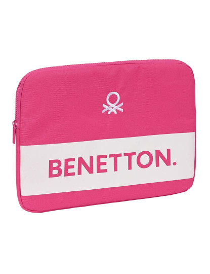 imagem de Funda para Portátil Benetton Raspberry Fucsia (34 x 25 x 2 cm)1