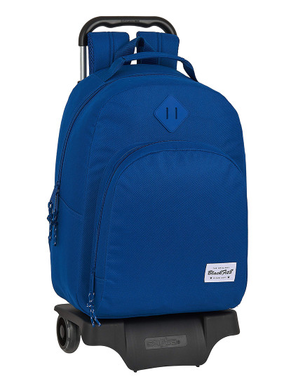 imagem de Mochila Escolar com Rodas 905 BlackFit8 Oxford Azul Escuro (32 x 42 x 15 cm)1