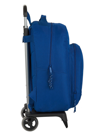 imagem de Mochila Escolar com Rodas 905 BlackFit8 Oxford Azul Escuro (32 x 42 x 15 cm)4