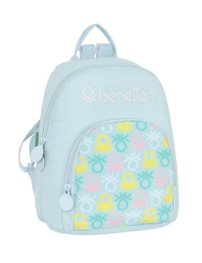 imagem de Mochila Infantil Benetton Fantasy Mini Celeste (25 x 30 x 13 cm)1