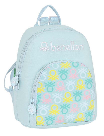 imagem de Mochila Infantil Benetton Fantasy Mini Celeste (25 x 30 x 13 cm)2