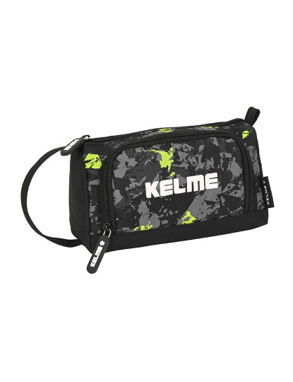 imagem de Estojo Kelme Jungle School com Acessórios Preto Cinza Lima 20 x 11 x 8,5 cm (32 Peças)2