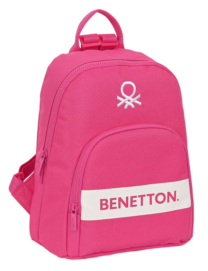 imagem de Mochila Casual Benetton Raspberry Fuchsia 13 L2