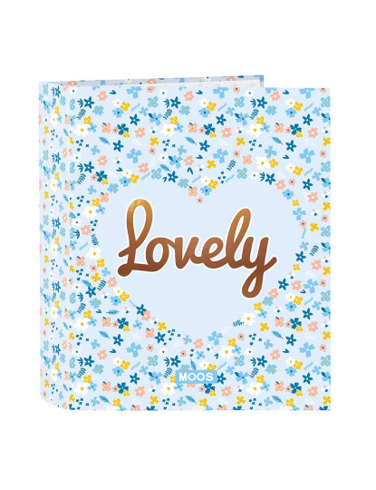 imagem de Pasta Moos Lovely Azul Claro A4 (27 x 33 x 6 cm)2