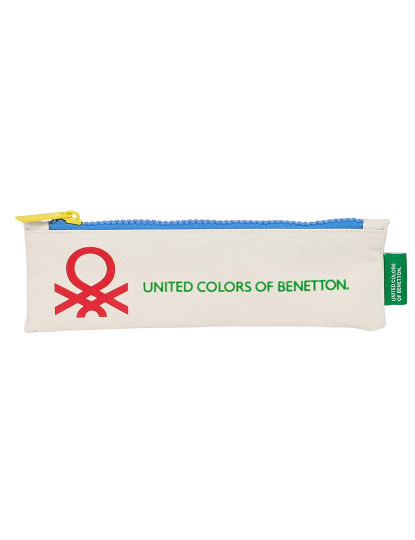 imagem de Estuche Escolar Benetton Topitos Blanco (20 x 6 x 1 cm)2