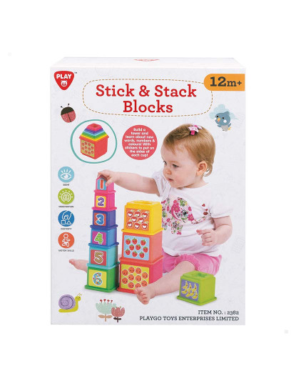 imagem de Jogo de Blocos Stick & Stack +12meses 5