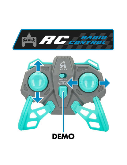 imagem de Carro Rc 2,4G C/Luz E Som E Função Rotação4