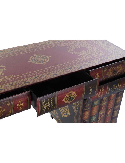 imagem de Consola Madeira Pu Livro Multicor 7
