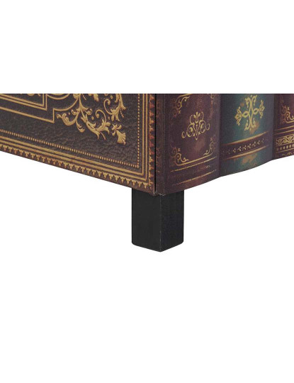 imagem de Consola Madeira Pu Livro Multicor 3
