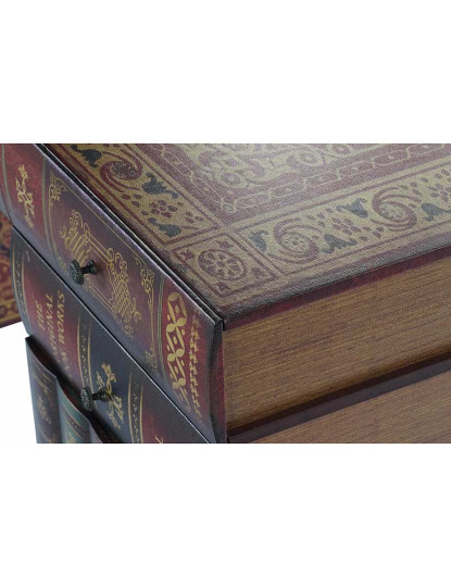 imagem de Consola Madeira Pu Livro Multicor 5