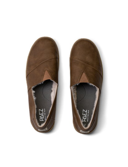 imagem de Slip On Vegan Leather Camel3