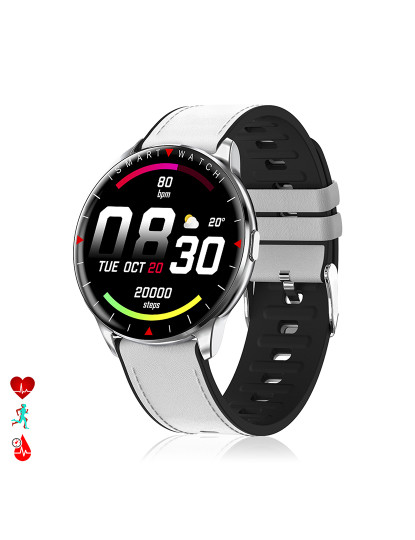 imagem de Smartwatch Y90 com 8 modos Desportivos Branco1