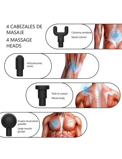 imagem de Muscle Massage Gun Fascia TY6022