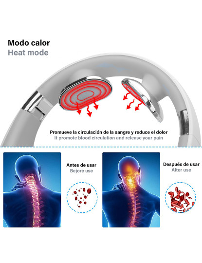 imagem de Massajador de Pescoço c/ Fones Bluetooth 5.03