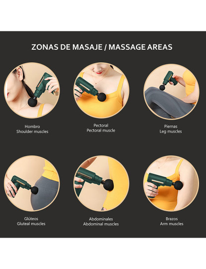 imagem de Muscla Massage Gun Mini Fascia BX7203