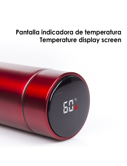 imagem de Garrafa térmica desportiva de 500ml Vermelho 2