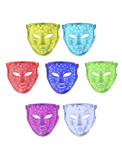 imagem de Máscara LED fotónica de cuidado facial sete Cores3