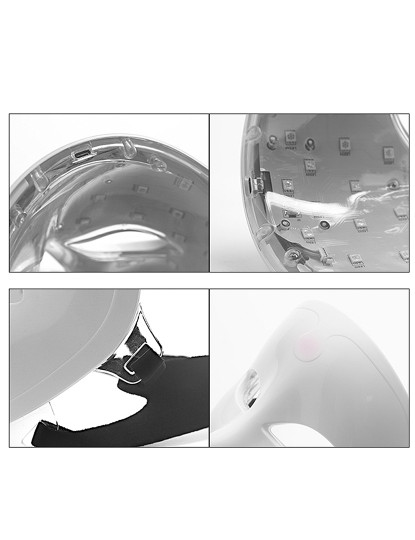 imagem de Máscara LED fotónica de cuidado facial sete Cores5