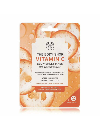 imagem de Máscara de tecido The Body Shop Vitamin C 18 ml1