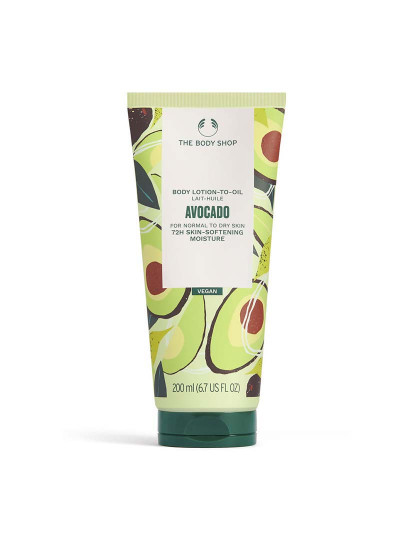 imagem de Avocado Loção Corporal-To-Oil Lait-Huile 200 Ml1