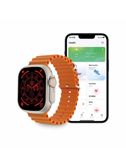 imagem de Smartwatch Urban Plus 2,05´´ 270 Mah Bluetooth 5.0 Laranja5