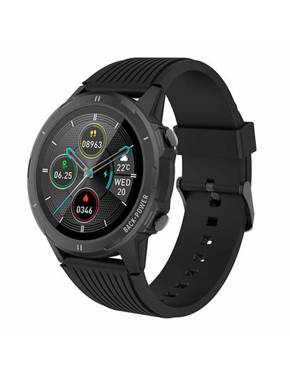 imagem de Smartwatch Multifunções P/ Android Ios Preto    1