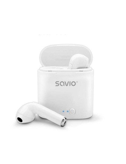 imagem de Auriculares In Ear Bluetooth Savio Tws-01 Branco6