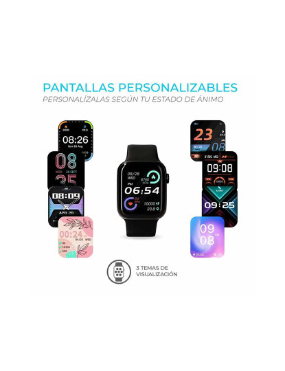 imagem de Smartwatch Ksix Urban 3 1,69´´ Ips Bluetooth Cor De Rosa4