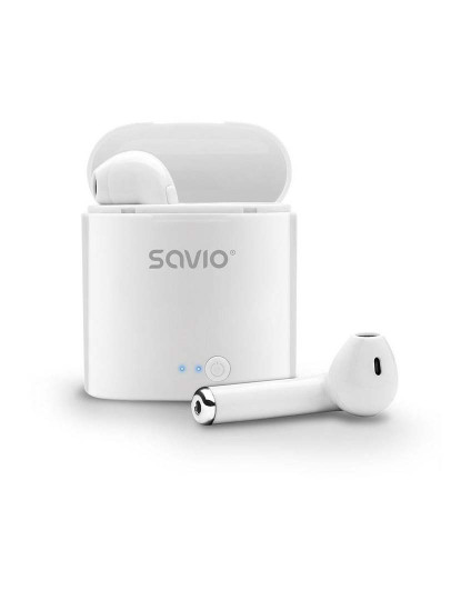imagem de Auriculares In Ear Bluetooth Savio Tws-01 Branco2