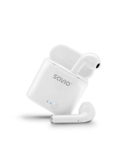 imagem de Auriculares In Ear Bluetooth Savio Tws-01 Branco5