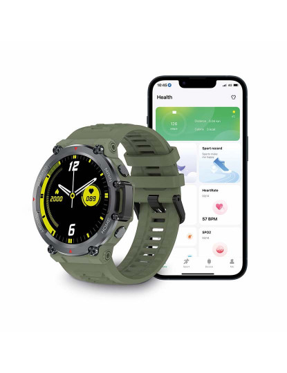 imagem de Smartwatch Oslo 1,5´´ Bluetooth 5.0 270 Mah Verde4