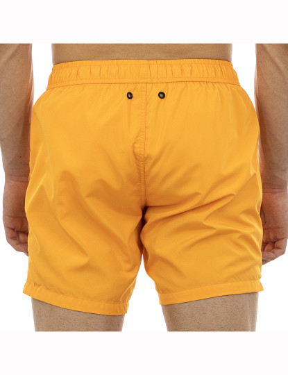 imagem de Calções de banho médios básicos Homem Laranja6