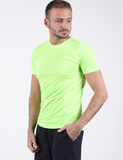 imagem de T-Shirt Homem Verde neon2