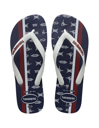 imagem de Havaianas Top Nautical Homem Azul Navy/Branco/Vermelho1