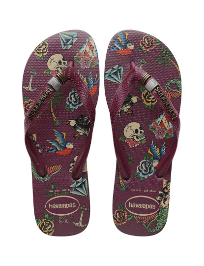 imagem de Havaianas Top Tribo Homem Bordeaux1